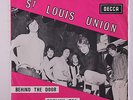 ST. LOUIS UNION: Behind The Door / English Tea 45 (Belgium, VG+ PS light cover