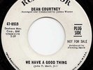 Northern Soul - Dean Courtney - We Have a Good Thing - Rca WD - Classic - Hear