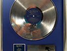 Queen Greatest Hits 2  platin Schallplatte goldene gold record