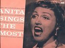 ANITA O'DAY - Anita Sings the Most - mono Jazz Vocal LP
