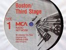 Very rare Boston Band Third Stage 2 LP music and interview radio show Tom Scholz