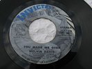 MELVIN DAVIS YOU MADE ME OVER/I'M WORRIED  DJ promo Scare Detroit  Soul 45 (NM-)