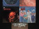 VINILI LP (DEATH METAL): DEATH, SEPULTURA, MORBID ANGEL, TESTAMENT (FIRST PRESS)