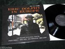 Eric Dolphy in Europe - Rare Original Debut LP Denmark - Chuck Israels Mint- 