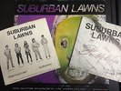 SUBURBAN LAWNS - SUBURBAN LAWNS LP Vinyl plus two 45 picture sleeve singles