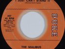 Northern Soul 45 MALIBUS I Just Can't Stand It DUKE HEAR