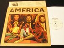 America-ORIGINAL 1971 Self-Titled PROMO LP With NO 