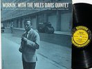 MILES DAVIS QUINTET Workin With LP mono Prestige 7166 Bergenfield RVG deep groov