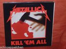 Metallica  KILL EM ALL DO-LP + Code + OIS Lyrics Music for Nations