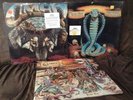 OMEN- BATTLE CRY + 2 lps 1st PRESS  (MANOWAR , SAVAGE GRACE ))
