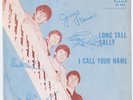 BEATLES Long Tall Sally RARE Sweden 45 UNIQUE swedish p/s I Call Your Name HEAR