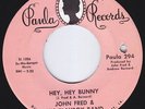 JOHN FRED Hey Hey Bunny BLASTING MOD DANCER M- US 45 garage northern soul HEAR