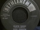 Doug Johnson and the Outlaws R&B Mod 45 Slip Knot Quick Sand NM-/VG++ Bethlehem