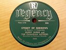 BUDDY BURKE Street Of Sorrows / That Big Old Moon 78 Canada rockabilly NM/NM
