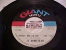 Northern Soul 45 Jo Armstead 