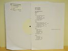 THE DAMNED - TIKI NIGHTMARE - RARE VINYL TEST PRESSING