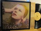 DAVID BOWIE HUNKY DORY LSP-4623 TAN LABEL WITH LYRIC SLEEVE LP