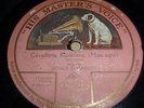 ENRICO CARUSO Tenor Cavalleria Rusticana Siciliana 78 HMV 7-52018 PINK LABEL S/S