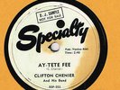 CAJUN : CLIFTON CHENIER ON SPECIALTY WHITE LABEL DJ SPECIAL 78 552