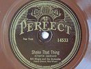 Jazz-BILL WIRGES Orch: Shake That Thing & 5 BIRMINGHAM BABIES: Go Back Where You