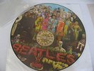 Beatles Sgt Peppers Lonely Hearts Club PICTURE DISC Lennon VG++ rock RECORD LP