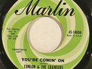 CONLON + CRAWLERS “You’re Comin’ On” garage 45 on MARLIN promo nm SUPERB HEAR