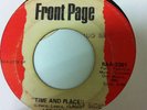 LEE MOSES - time and places b/w i cant take no chances - FRONT PAGE