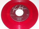 1953 Vee-Jay 45 #105 Red Vinyl Jimmy Reed I Found My Baby/ Jimmies Boogie EXC