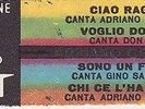 ADRIANO CELENTANO: STICKER PER JUKE BOX CLAN - CIAO RAGAZZI - ERA BEAT -