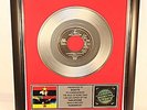 Roxette, Dangerous, Platin Record, platin Schallplatte, Award gold
