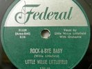 LITTLE WILLIE LITTLEFIELD 78 Rock-a-Bye Baby 1953  Blues R&B 10