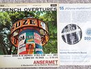 SXL 2263    ED1  w/b gr. ANSERMET  FRENCH OVERTURES....U.K.