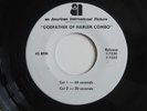 GODFATHER OF HARLEM American International Pictures Radio Spots 1-Sided 45 HEAR