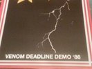 VENOM - DEADLINE DEMO '86  purple wax