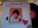 SUPERB 1964 DECCA pink PROMO LP A Portrait of Patsy Cline DL 4508 mono PLAYS EX