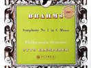 OTTO KLEMPERER / Brahms Symphony No.1 / Columbia Turquoise Blue&Silver SAX 2262