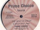 Prime Choice Beat is Fresh Miami Electro/Rap Amos Larkins EX 1985