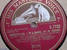 IDA HAENDEL (violin) BRUCH Concerto No.1 G KUBELIK HMV UK 3-78 Rpm NM Rare TOP