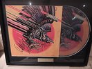 JUDAS PRIEST SIGNED SCREAMING  LP ALBUM + PICS DISC