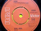 DAVID BOWIE Rebel Rebel / Queen Bitch RARE GREEK 1974 ORIGINAL 45rpm 7