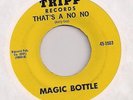 MAGIC BOTTLE : That's A No No (Tripp 1003) NW Hick Rural Garage Pop 45 HEAR