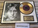 JOHN LENNON IMAGINE 24KT GOLD PLATED 7