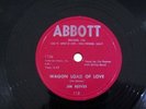 78 Rpm JIM REEVES What Were You Doing / Wagon Load Of Love ABBOTT 115 VG++