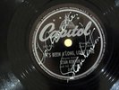 *AUTOGRAPHED* Stan Kenton 78 Rpm CAPITOL It's Been A Long Long Time
