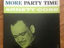 ARNETT COBB, MORE PARTY TIME, Prestige RVG 7175 Rare 1960 Jazz LP Excellent