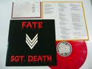 FATE - SGT. DEATH (RARE ROCKADELIC LP / COLOR VINYL) PRIVATE PSYCH PROTO-METAL