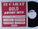 12 CARAT GOLD ARTIST HITS Various Artists STUDIO ONE LP