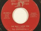 Northern soul 45 CONTINENTAL 4 “Way I Love You” JAY-WALKING 009 nm superb HEAR
