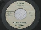 AL GARNER I'LL GET ALONG/ALL I NEED IS YOU LUPINE  Detroit Northern Soul 45 (NM)