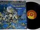 IRON MAIDEN LIVE AFTER DEATH RARE VINYL LP BOLIVIA SPECIAL EDITION 1985